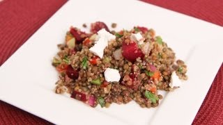 Lentil amp Quinoa Salad Recipe  Laura Vitale  Laura in the Kitchen Episode 630 [upl. by Diandra237]