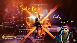 Easy Solo Kalli Hunter Season of the Wish  Destiny 2 [upl. by Janenna816]