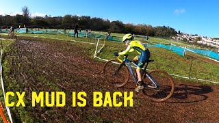 South West Cyclocross League VeloPark Torbay Youths Seniors amp V40 Men [upl. by Iden]