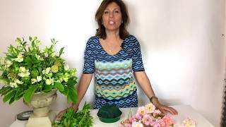 Tutorial come inserire i fiori in spugna [upl. by Alidia]