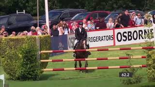 Hickstead Speed Derby winners 2024 Elliott Rowe and Hyperion [upl. by Azyl]