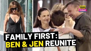 Ben Affleck amp Jennifer Garners Heartwarming Reunion for Their Daughter Violets Yale MoveIn [upl. by Anerda]