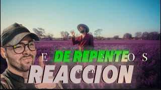 REACCION a Abel Pintos  De Repente Official Video [upl. by Ferullo]