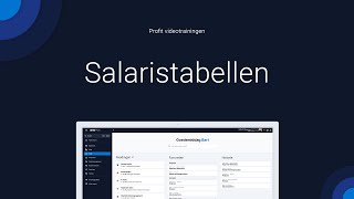 Salaristabellen [upl. by Dulcinea]