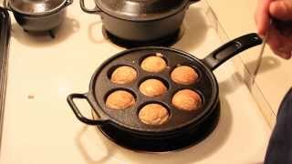 How to Cook Aebleskiver [upl. by Sinnoda]