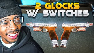 2 GLOCKS w 2 SWITCHES in Warzone BROKEN [upl. by Hamrnand]