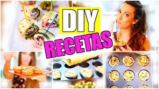 RECETAS FÁCILES Y DELICIOSAS  Desayunos y Comidas  Lizy P [upl. by Kallman]