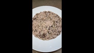 RISOTTO RADICCHIO E SALSICCIA super cremoso ASMR Shorts [upl. by Gnivri]