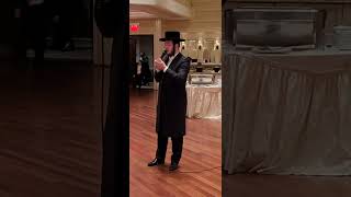 Motty Ilowitz gramen on his song Three Years Old at a Mitzvah Tantz [upl. by Terag]