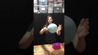 How to tie double stuffed Balloons [upl. by Boser385]