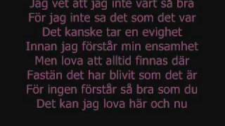 julia holmström jag vill inte förklara lyrics [upl. by Bianchi]