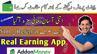 Earn Money From Addonmoney  The Only Online Student Earning  Earning Life [upl. by Atteuqnas]