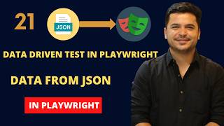 How To Read Data From JSON File In Playwright  Data Driven Test In Playwright [upl. by Tcideneb721]