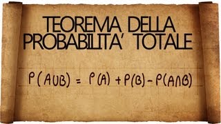 Probabilità  eventi compatibili e teorema della probabilità totale [upl. by Ennoryt]