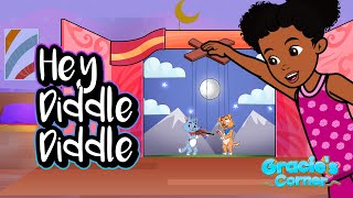 Hey Diddle Diddle  Gracie’s Corner Zydeco Remix  Nursery Rhymes  Kids Songs [upl. by Lucine]