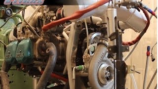 Rotax 912 SuperCharged on test bench [upl. by Ierna]