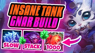 THIS FULL TANK GNAR BUILD IS INSANE PreSeason 14 Gnar Gameplay League of Legends [upl. by Seldan]