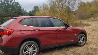 BMW X1 E84 xdrive Offroad test 2012 177 HP automatic [upl. by Ylera]