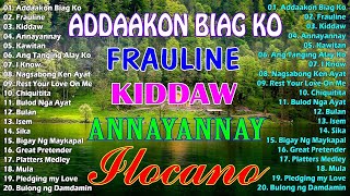 Most Played Ilocano Medlley 🦋Nonstop Ilocano Songs 2024🍁Addaakon Biag KoFrauline Kiddaw ilocano [upl. by Past]