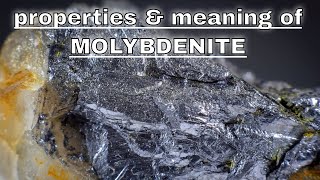 Molybdenite Meaning Benefits and Spiritual Properties [upl. by Leemaj]