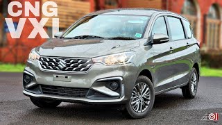 New Ertiga VXi CNG 7 Seater On Road Price List Mileage Features Specs [upl. by Alyl445]