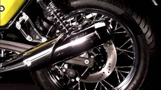 Moto Guzzi V7 Cafè Classic  official video [upl. by Arny375]