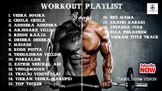 Tamil WORKOUT Motivational Songs  GymSongs  Tamil workout song tamilsongs gymmotivation [upl. by Elwaine]