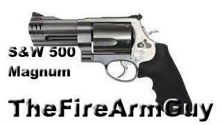 SampW 500 Magnum  Shooting amp Review  TheFireArmGuy [upl. by Corbett]