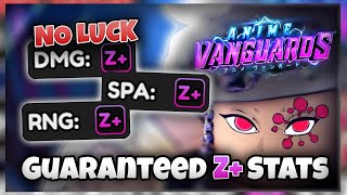 How To Get GUARANTEED Z STATS In Anime Vanguards [upl. by Kapor]