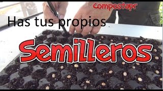 Como Hacer un Semillero 12 [upl. by Ahsilra160]