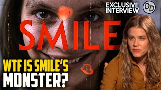 What The Hell Is The MONSTER In Smile Sosie Bacon Talks Scream Queens In Our Exclusive Interview [upl. by Eidua]