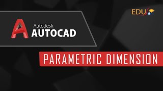 Advanced tutorial for Autocad PARAMETRIC DIMENSION in Autocad 2021 [upl. by Rosenzweig566]