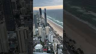 View from SkyPoint Observation Deck 20231129 Gold Coast Australia 4K [upl. by Infeld]