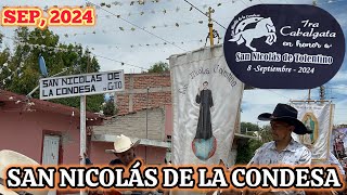 1° CABALGATA EN SAN NICOLÁS DE LA CONDESA EN HONOR A SAN NICOLÁS TOLENTINO [upl. by Lalat953]