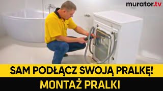 Montaż pralki  sam podłącz swoją pralkę  DOMOWE SOS [upl. by Meredith]