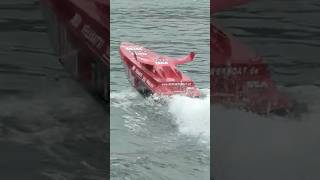 MASSIVE POWERBOAT LAUNCHED [upl. by Ynnaf]