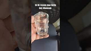 50 ML Round Bottle Crystal Clear 🔥 Order Now 🔥 perfumebottle globalbottles ytshorts shorts [upl. by Enelaj]