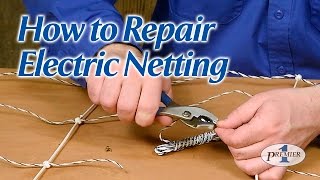 How to Repair Electric Netting [upl. by Yoc]