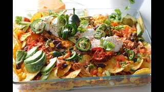 Nachos met pulled chicken  Recept  Bettys Kitchen [upl. by Daniela951]