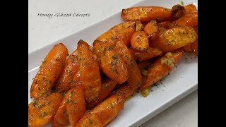 HONEY GLAZED ROASTED WAVY CARROTS AIR FRYER CRAZY YUM [upl. by Holt]