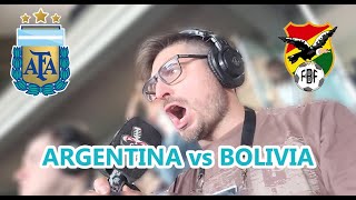 ARGENTINA vs BOLIVIA  NARRACIÓN EN VIVO CON CAMARA FECHA 2 ELIMINATORIAS 2026 SELECCION MONUMENTAL [upl. by Giffie]