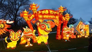 Magical Lantern Festival 2016  London Chiswick House and Gardens [upl. by Elleina]