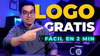 Cómo hacer un LOGO GRATIS Online para NEGOCIO en 2 minutos 🚀 Fácil con fondo transparente 😎 2024 [upl. by Salomone211]