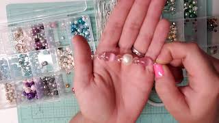 Bead Dangle Tutorial Junk journal Embellishments [upl. by Corley]