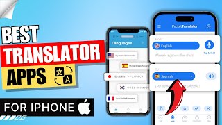 5 Best Translator Apps for iPhone 2024 ✅  Free Translation App for iPhone [upl. by Mchugh439]