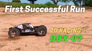 ZD Racing DBX07 First successful run at Woodgrove [upl. by Inglebert]