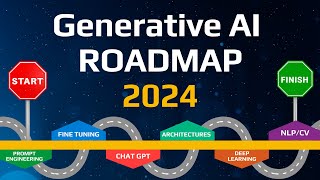 Generative AI RoadMap 2024  Roadmaps to Learn Generative AI in 2024  Learn Gen AI in 6 Months [upl. by Chuck]