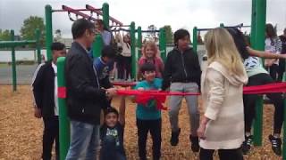 Townline Homes Ribbon Cutting for Playground [upl. by Ynahteb]