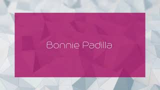 Bonnie Padilla  appearance [upl. by Ydnor]