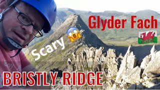 Bristly Ridge Glyder Fach Snowdonia classic scramble in the Ogwen Valley under the shadow of Tryfan [upl. by Uok]